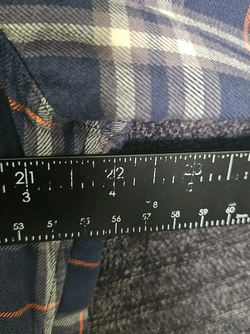 J Crew Men's Work Shirt Blue Orange Plaid Button Down Long Sleeve Cotton Size M